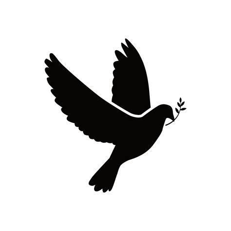 dove bird vector logo 27477564 Vector Art at Vecteezy