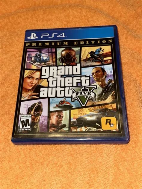 GRAND THEFT AUTO V Premium Online Edition GTA V Sony PlayStation 4