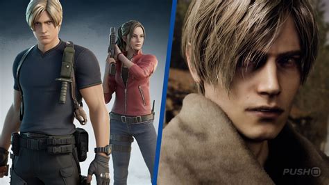 Leon Kennedy And Claire Redfield Are In The Fortnite Gaming Legends