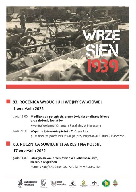 Rocznica Wybuchu Ii Wojny Wiatowej Powiat Piaseczy Ski