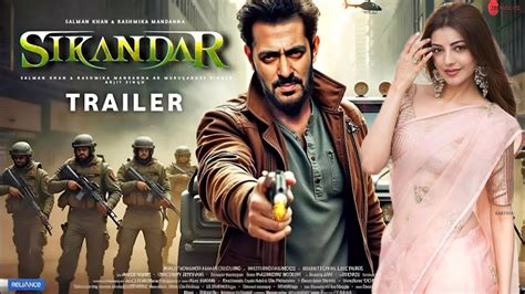 Sikandar Official Trailer Salman Khan Rashmika Mandanna Suniel