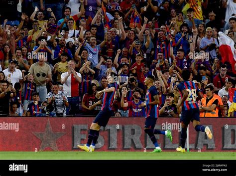 Barcelona Spain August Fc Barcelona V Pumas Unam Robert