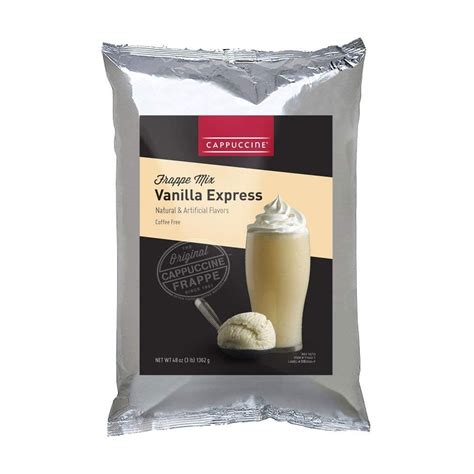 Cappuccine Frappe Mix Vanilla Express Walmart