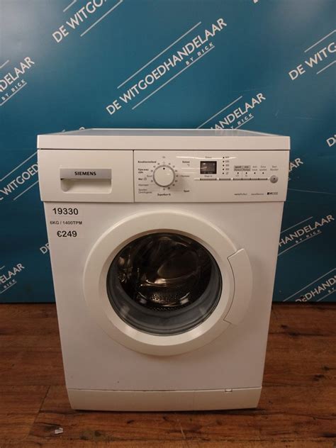 Wasmachine 6 Kg 1400 Toeren Siemens IQ300 VarioPerfect De