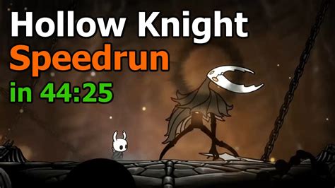 Hollow Knight Speedrun Any Nmg In Current Patch Youtube