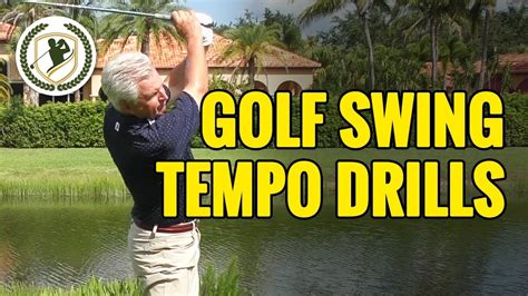 How To Get Timing In Your Golf Swing Golf Swing Tempo Drills Youtube