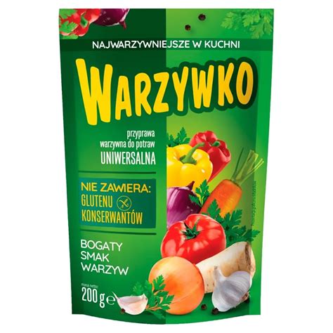 Warzywko Przyprawa Warzywna Do Potraw Uniwersalna 200 G Zakupy Online