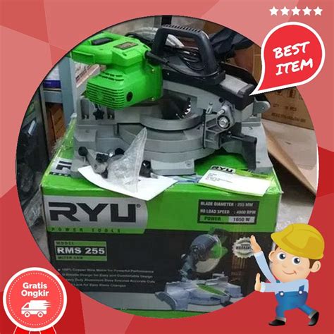 Jual Jual Miter Saw Rms Ryu Mesin Potong Alumunium Potong