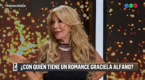 Graciela Alfano reveló cómo comenzó su romance con Diego Maradona