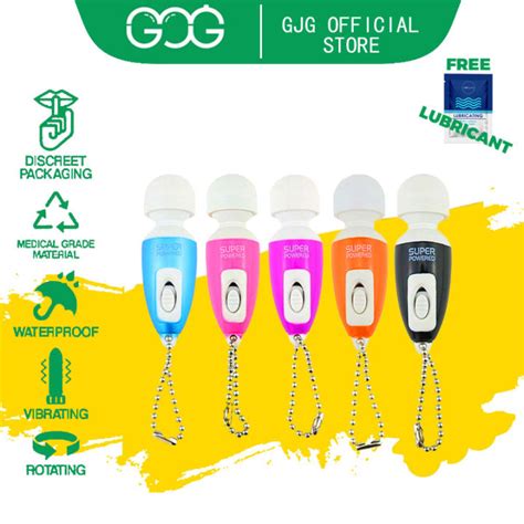 Gjg Mini Cute Keychain Discreet Vibrator Bullet For Girls Fairy Wand Sex Toys For Women Lazada Ph