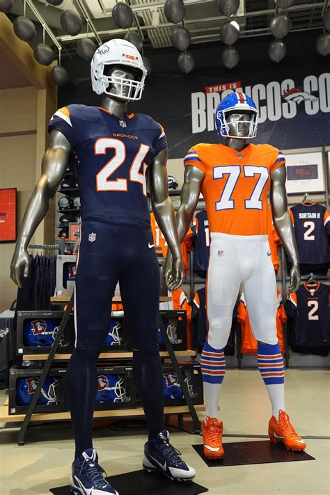 Denver Broncos introduce new uniforms for first time since 1997 - Yahoo ...