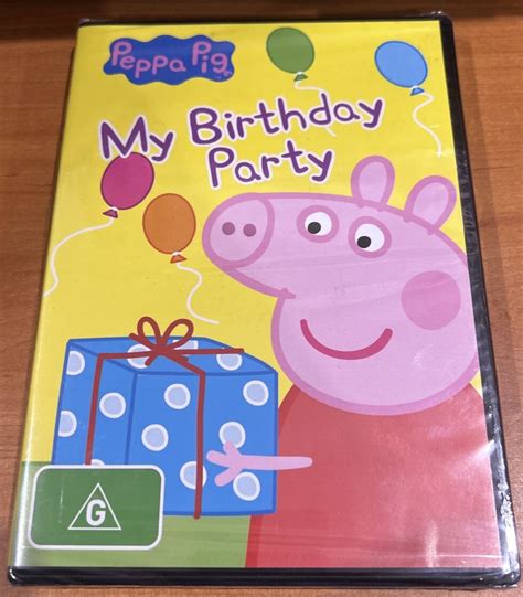 Peppa Pig My Birthday Party Dvd For Sale Online Ebay