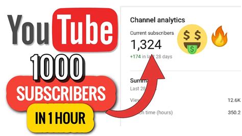 How To Get 1000 Subscribers On YouTube In Just 1 Hour Fast 2020 Trick