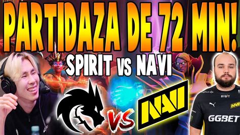 Team Spirit Vs Navi [bo3] Partidaza De 72 Min Ti Champions Dpc