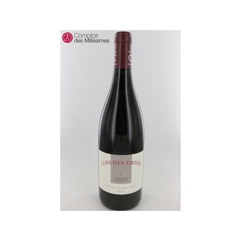 Crozes Hermitage Clos Des Grives Domaine Combier