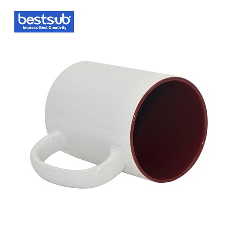 Bestsub Sublimation Oz Two Tone Ceramic Photo Mug B N China