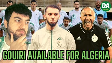 Amine Gouiri Finally Available For Algeria Selection Youtube