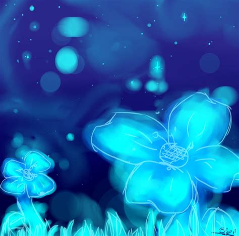 Undertale Echo Flowers By Blaziepanda On Deviantart