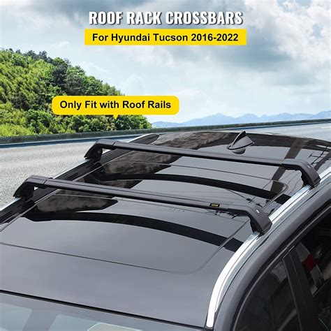 Lockable Roof Rail Racks Cross Bars Crossbars Fits For Kia Seltos Kx