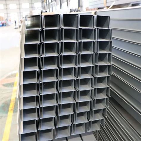 Hot Rolled Cold Formed Steel Profile Galvanized C H U Shaped Channel Steel Steel Profile And Steel