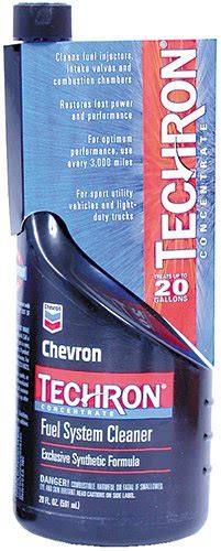 Fuel System Cleaner Chevron 65740 Techron Concentrate Plus Fuel System Cleaner 20 Oz