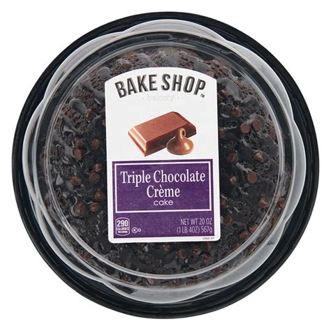 ALDI Bake Shop Triple Chocolate Creme Cake Same-Day Delivery or Pickup ...