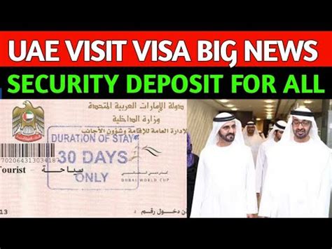 UAE Visit Visa Update 25 Feb 2024 Dubai Visit Latest Update 2024