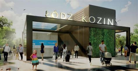 The cross town tunnel in Lodz There will be a third stop Łódź Kozminy