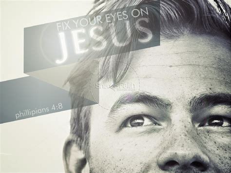 Fix Your Eyes on Jesus PowerPoint Sermon | Clover Media