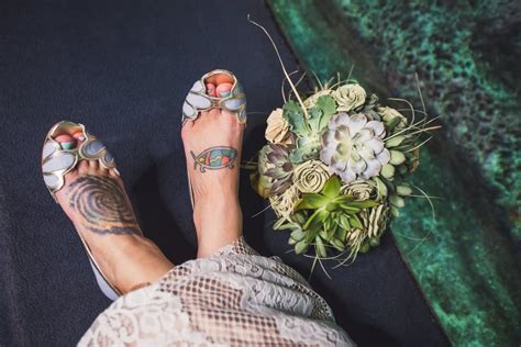 Brides With Tattoos Popsugar Beauty