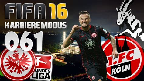 Fifa Karrieremodus Part Eintracht Frankfurt Saison