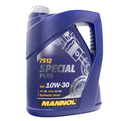 MANNOL Motoröl 10W 30 Special Plus API SN 5 Liter online im MVH Shop