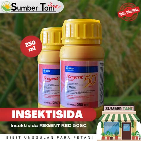 Jual Insektisida Regent Red Sc Isi Ml Shopee Indonesia