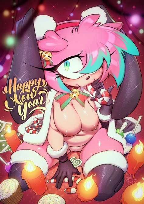 Post 5430613 Amy Rose Gofa New Year Sonic The Hedgehog Series