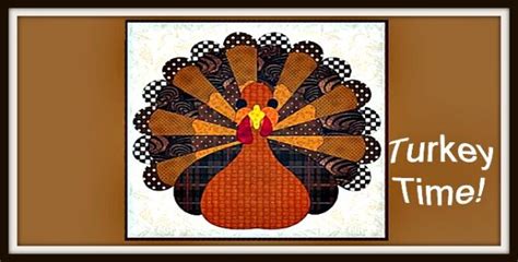 Must-Have FREE Pattern For This 16-1/2 Inch Turkey Quilt Block! - Page ...