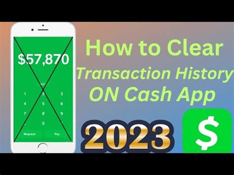 How To Clear Transactions History On Cash App How To Delete