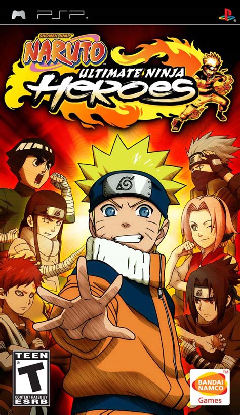 Naruto Ultimate Ninja Heroes USA PSP Indo