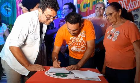 Dr Jhony Bezerra Assina Carta Compromisso A Cultura E Promete