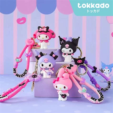 Jual Tokkado Sanrio Gochi Keychain Gantungan Kunci Gothic Lucu Original