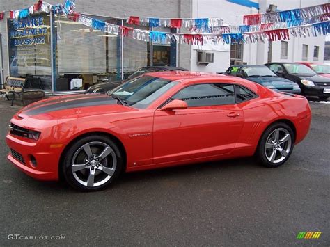 2010 Victory Red Chevrolet Camaro SS RS Coupe 23442077 Photo 2