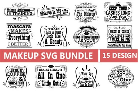 Vintage Makeup Svg Bundle Graphic By Design Tech Creative Fabrica