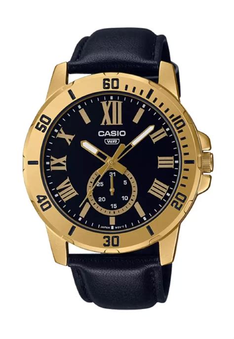 Buy Casio Analog Watch Mtp Vd Gl B Online Zalora Philippines