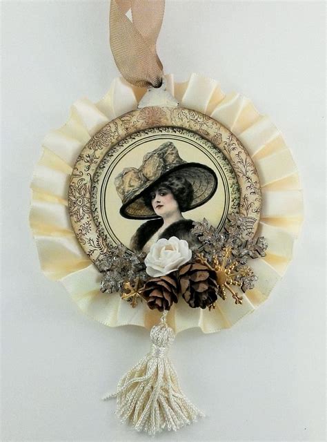 Artfully Musing: Edwardian Themed Christmas Ornaments