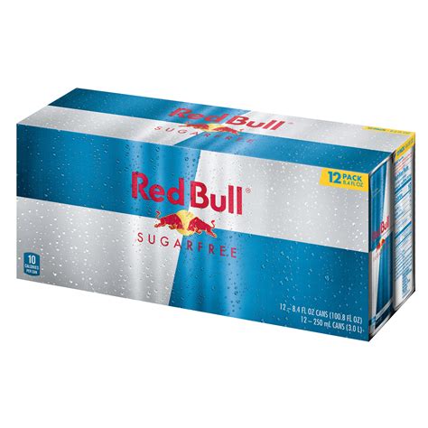 Buy Red Bull Energy Drink Sugar Free Fl Oz Pack Online At