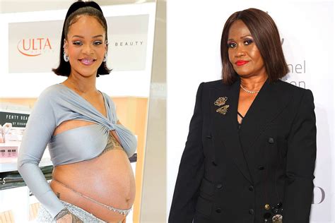 Pregnant Rihanna Celebrates Her Mom Monica in Birthday Shoutout Post