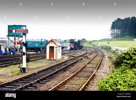 Weybourne Station On The North Norfolk Railway Known As The Poppy