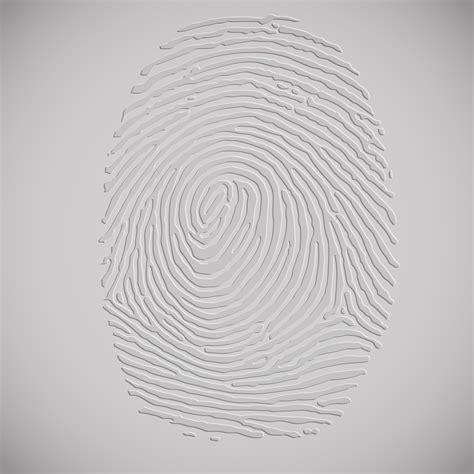 3D Fingerprint Illustration Vector 321272 Vector Art At Vecteezy