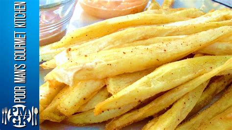 Sweet Potato Fries With Dipping Sauce Pmgk Youtube