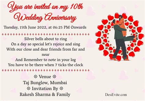 You are invited on my 10th Anniversary