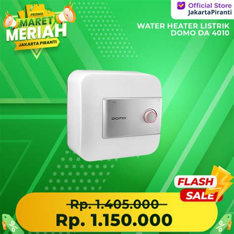 Promo Water Heater Listrik 10 Liter Domo Pemanas Air Da 4010 Tambah Bubble Jakarta Selatan